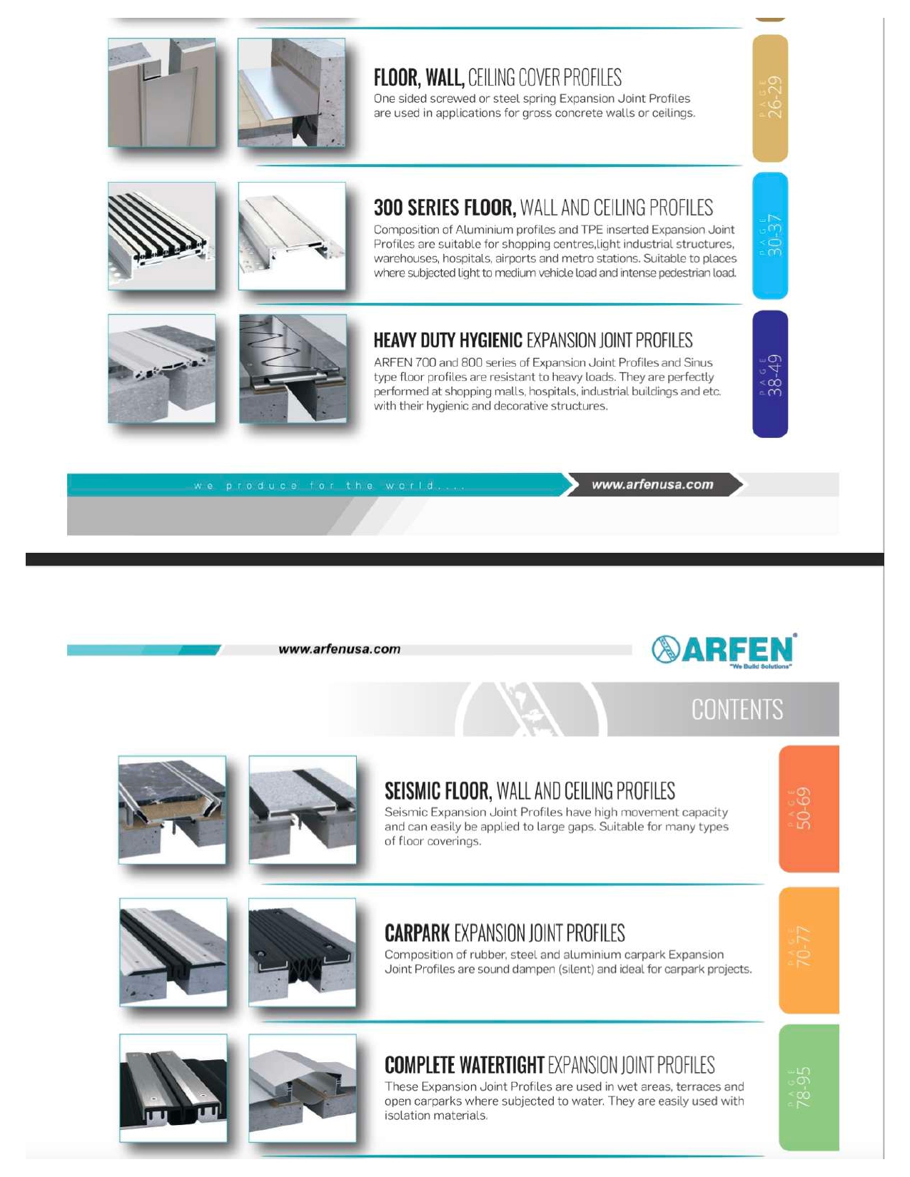 Expansion joints catalog