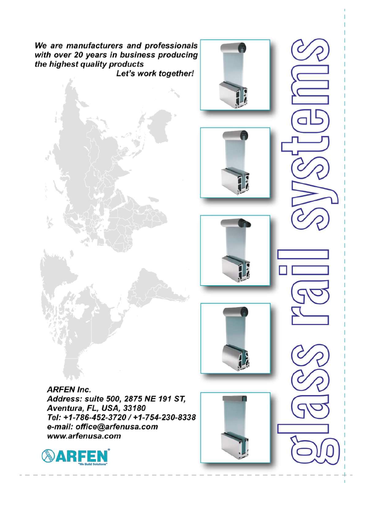 Glass rail systems catalog