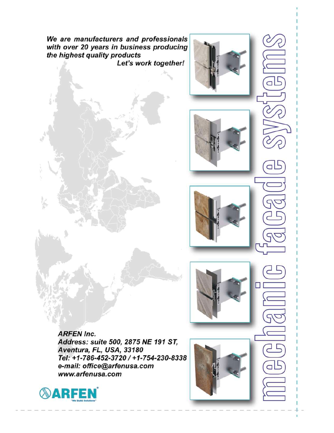 Mechanic facade systems catalog